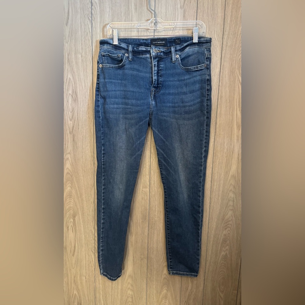 Lucky Brand Women's Dark Blue Skinny Jeans